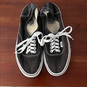 Vans Black and White Men's Sneakers